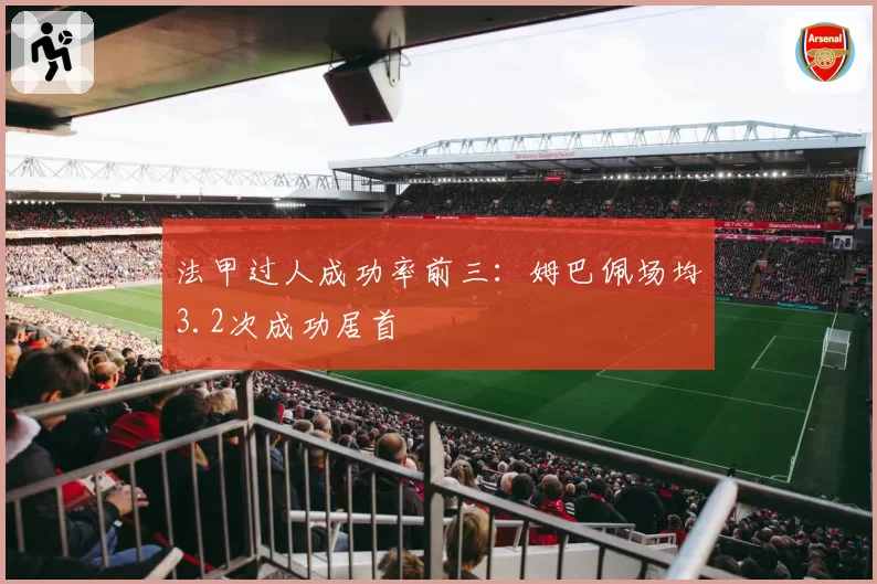 法甲过人成功率前三：姆巴佩场均3.2次成功居首